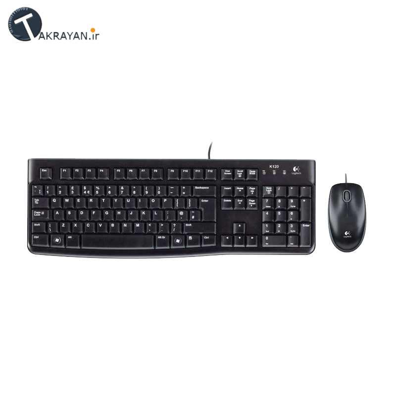 Logitech MK120 Wired Keyboard and Mouse